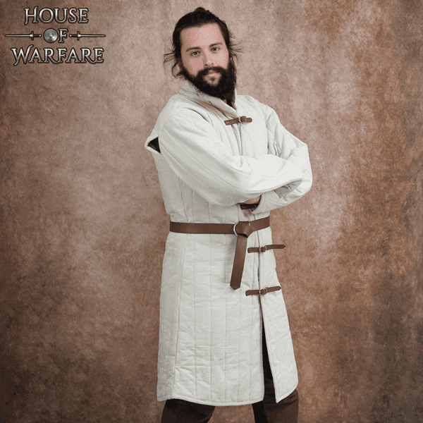 Medieval Gambeson - Ecru