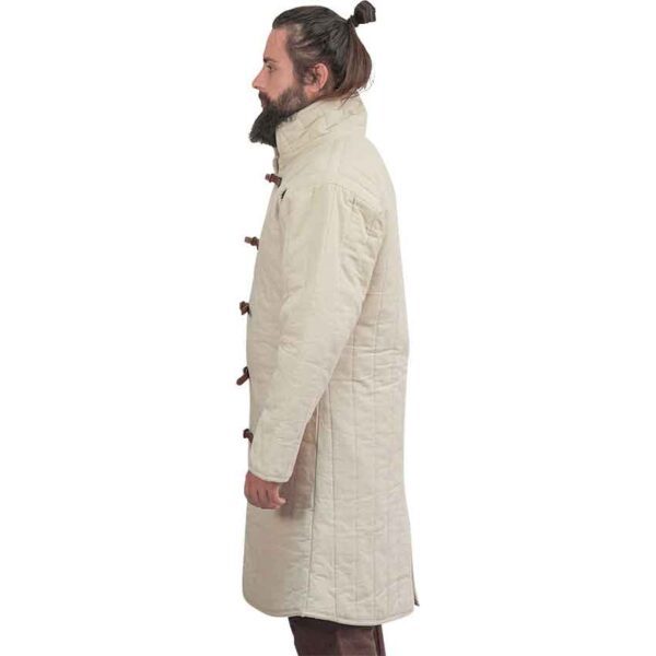 Medieval Gambeson - Ecru