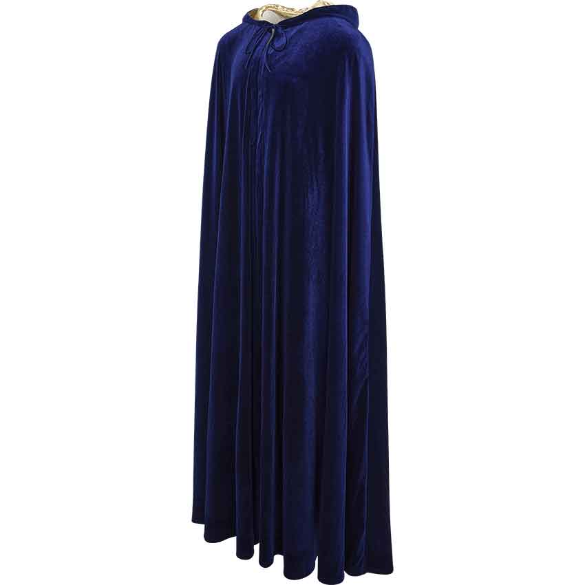 Long 2024 velvet cape