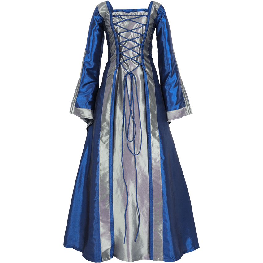 Renaissance Sorceress Dress Royal Blue - 