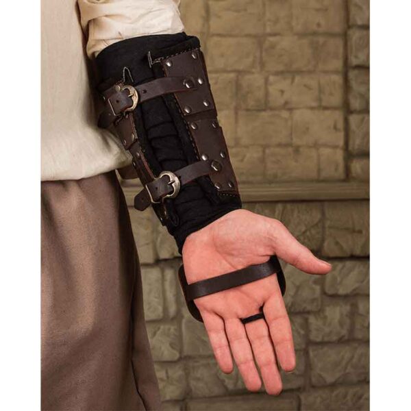 Quintus Leather Bracers - Premium Version