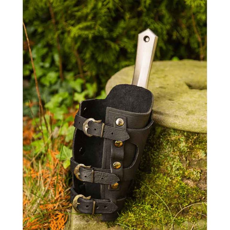 Geralt Bracer with Throwing Dagger Holder - MY100886 - Medieval ...