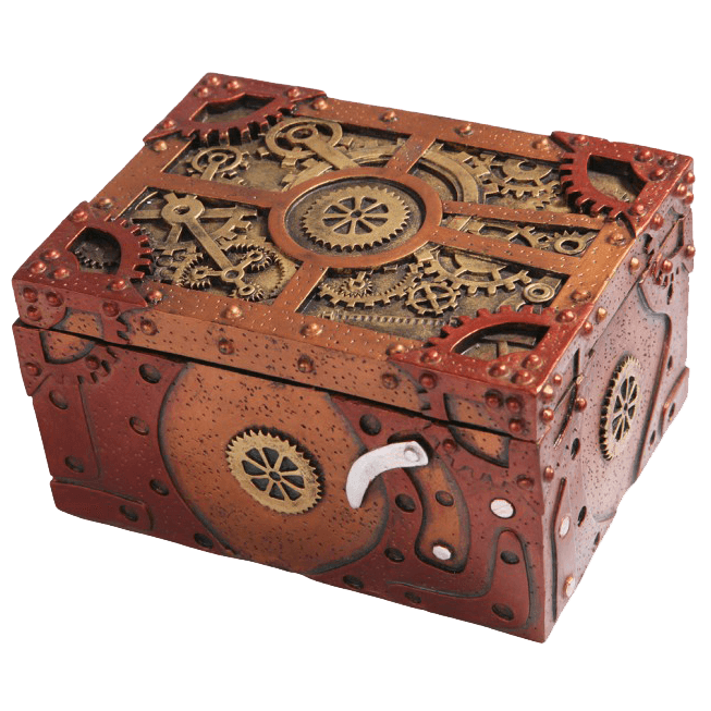 Steampunk Trinket Boxes and Jewelry Boxes - Medieval Collectibles