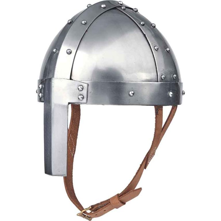 Norse Steel Spangenhelm - HW-700945 - Medieval Collectibles