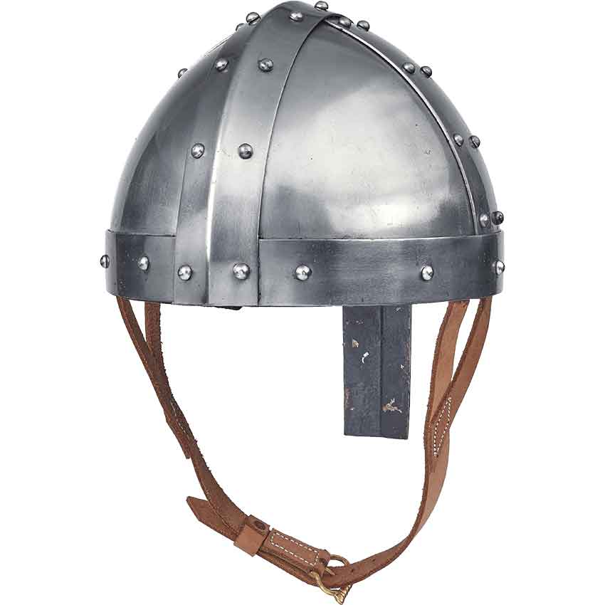 Norse Steel Spangenhelm - HW-700945 - Medieval Collectibles