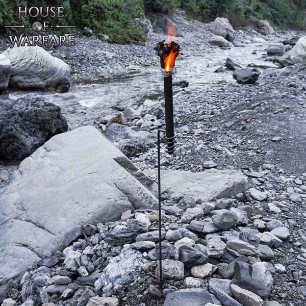 Iron Torch Holder