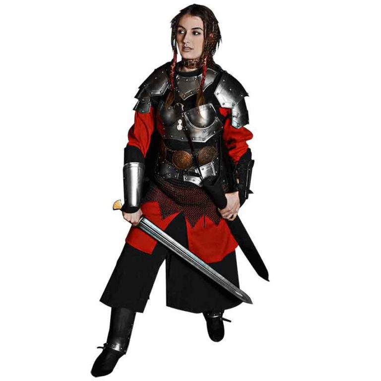 Steel Mina Womens Knight Outfit - Medieval Collectibles