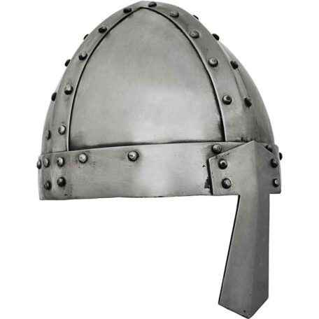 Spangenhelm with Medium Flare Nasal Guard - AB0399 - Medieval Collectibles