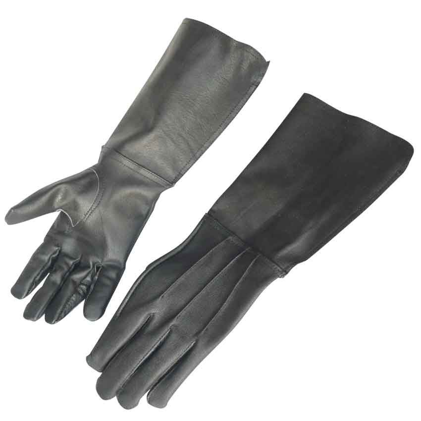 Medieval Leather Gloves - AH-6174 - Medieval Collectibles