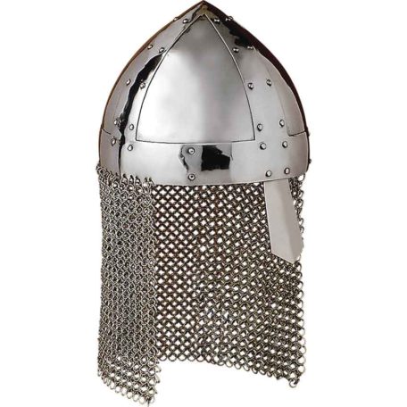 Spangenhelm Nasal Helmet - AH-6737 - Medieval Collectibles