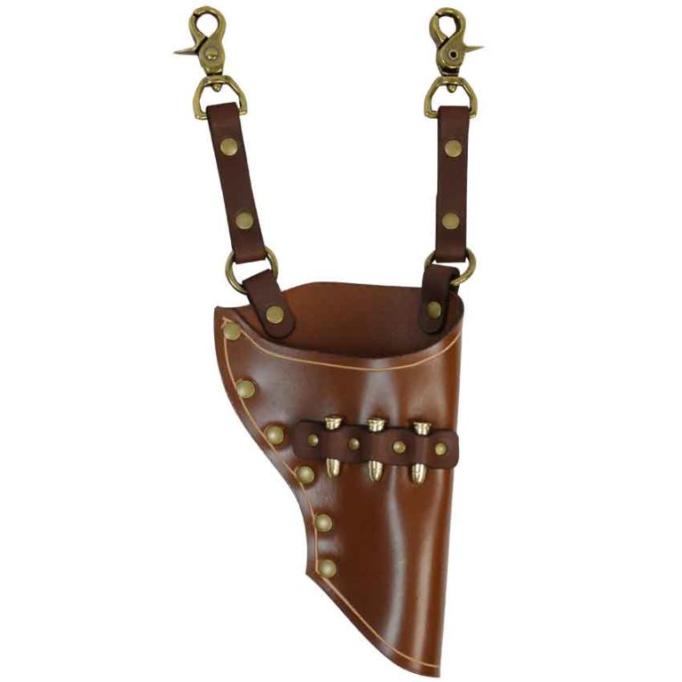 Western Leather Gunslinger Holster