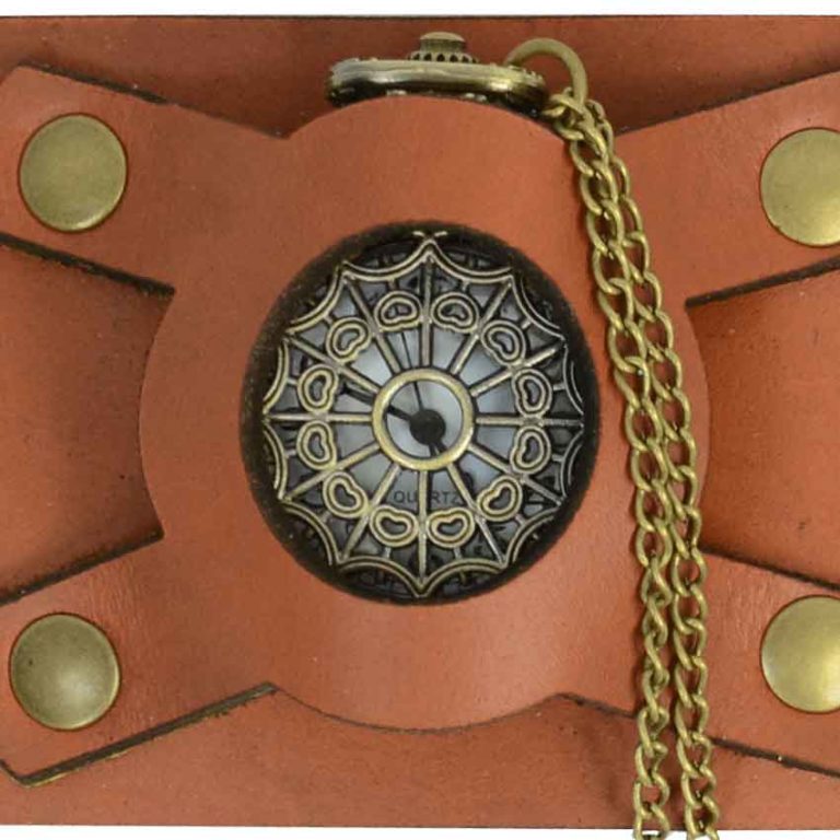 Steampunk Utility Belt Add-On - Pocket Watch Slide