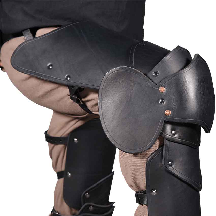 Full Leather Leg Armour - DK5233 - Medieval Collectibles