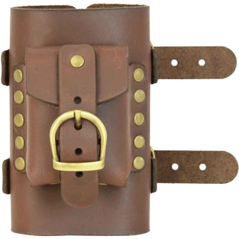 Wrist Cuff with Small Pouch