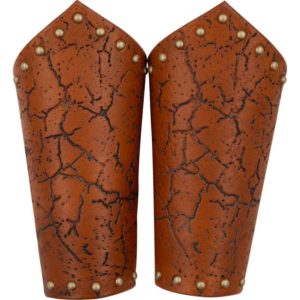 Ancient Warrior Leather Bracers - DK6096 - Medieval Collectibles