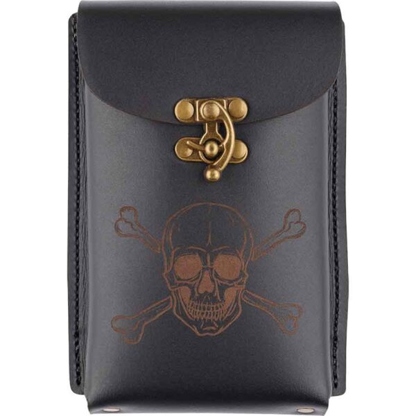 Pirate Leather Phone Holder