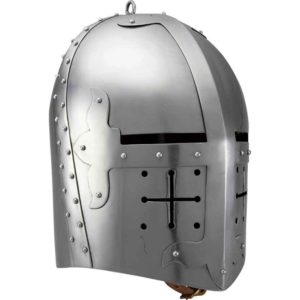 Gothic Knight Helmet - Polished