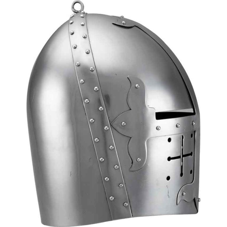 Gothic Knight Helmet - Polished