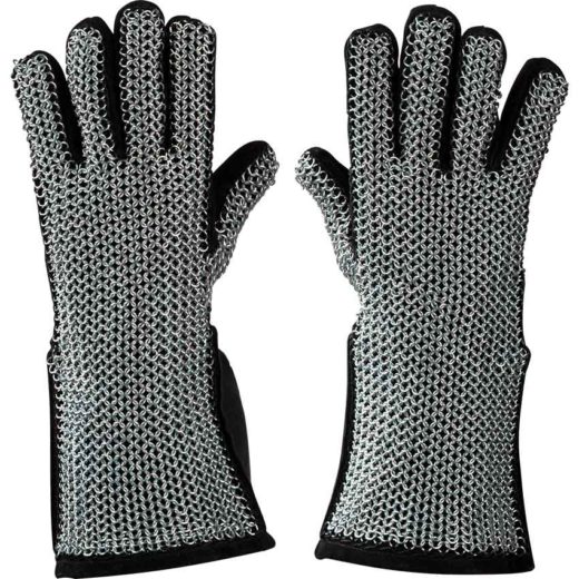 Butted Chainmail Gauntlets - HW-700276 - Medieval Collectibles