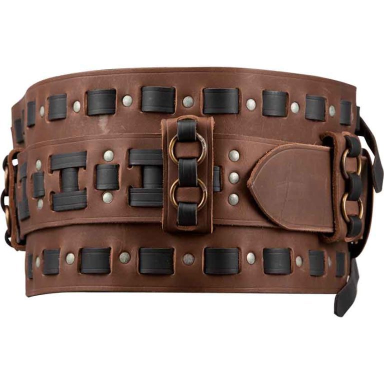 Warriors Woven Wide Belt