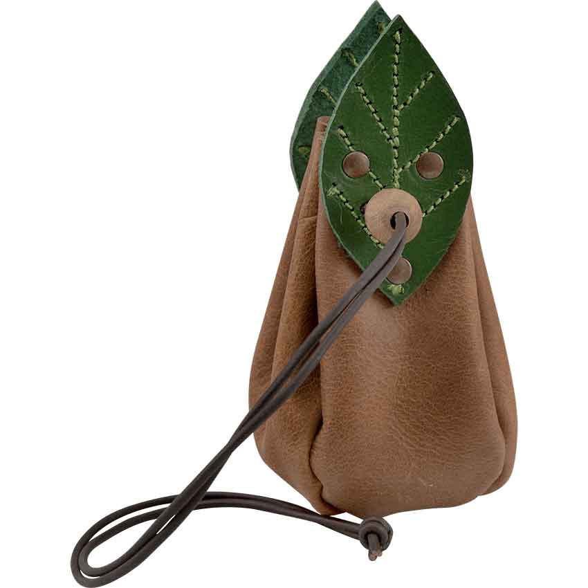 Leaf hotsell leather purse