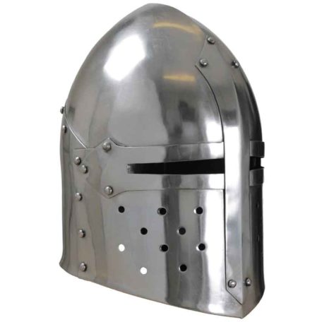 Steel Sugar Loaf Helmet - MCI-2424 - Medieval Collectibles