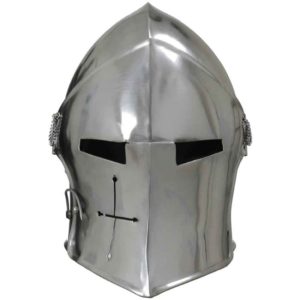 Visored Barbuta Helmet - MCI-2428 - Medieval Collectibles