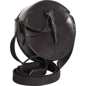 Round Leather Bag