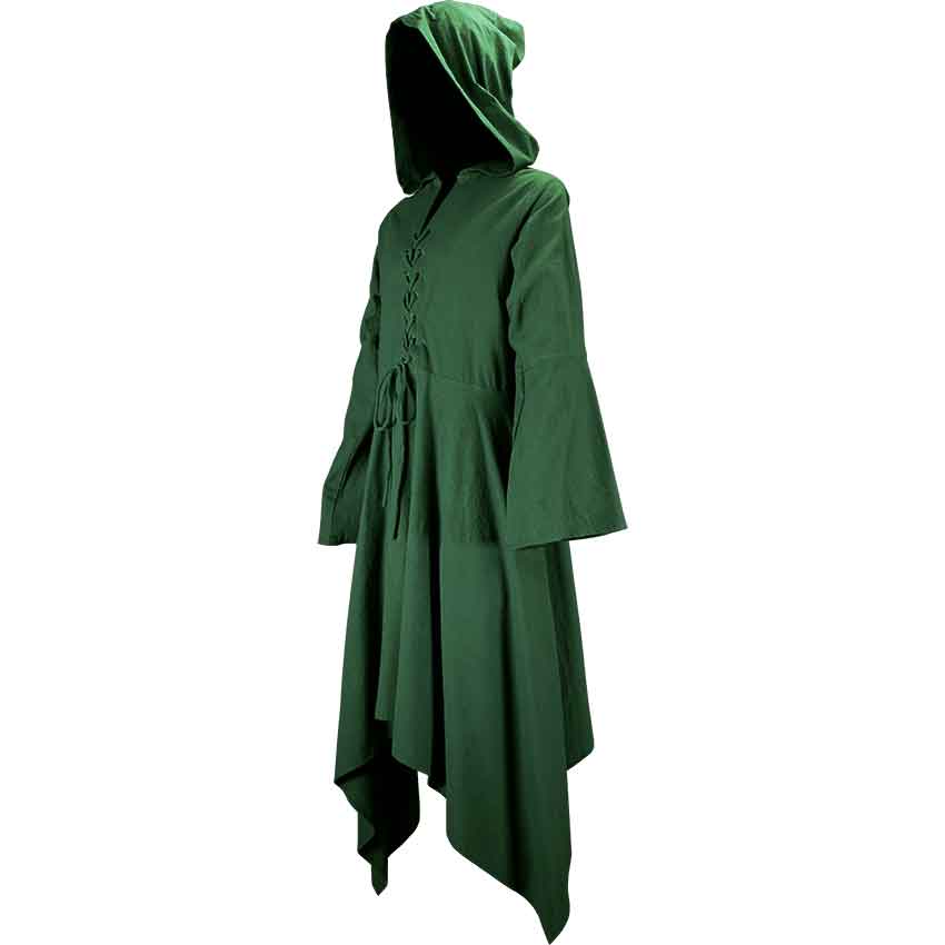 Ladies Hooded Elven Tunic - MCI-561 - Medieval Collectibles