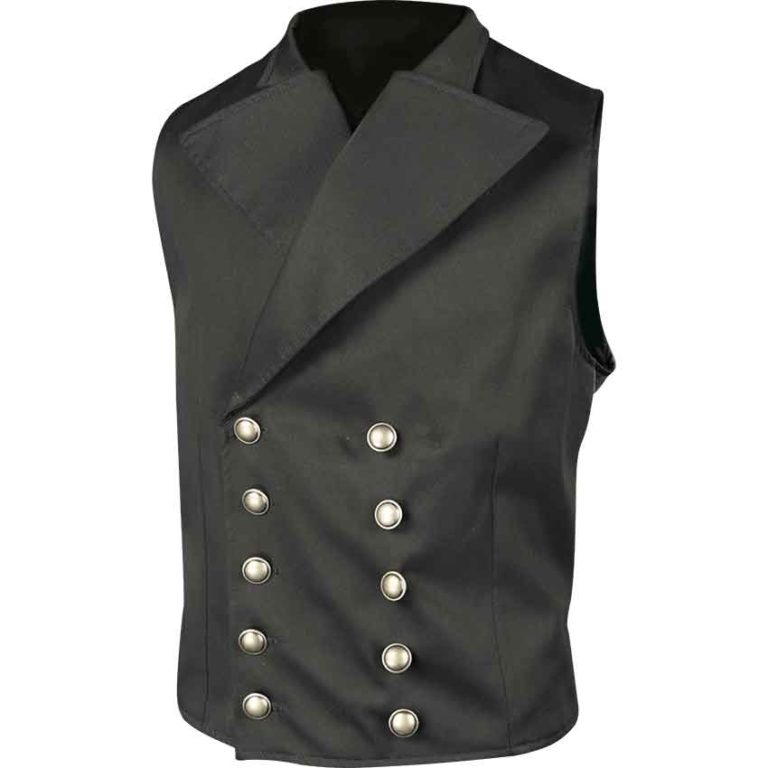 Gentlemens Twill Vest - MCI-602 - Medieval Collectibles