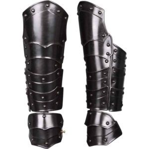 Blackened Rikomer Bracers - MY101064 - Medieval Collectibles