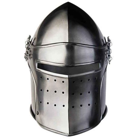 Magnus Visor Steel Helmet - MY100231 - Medieval Collectibles