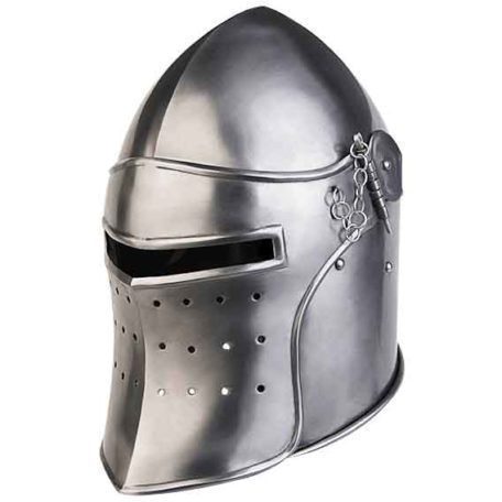 Magnus Visor Steel Helmet - MY100231 - Medieval Collectibles