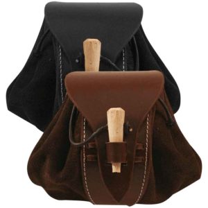 ✓ The Messenger's Medieval Genuine Leather Belt Pouch