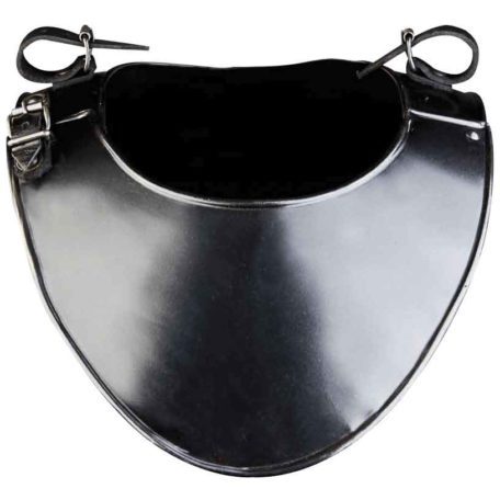 Blackened Gustav Gorget - MY100296 - Medieval Collectibles