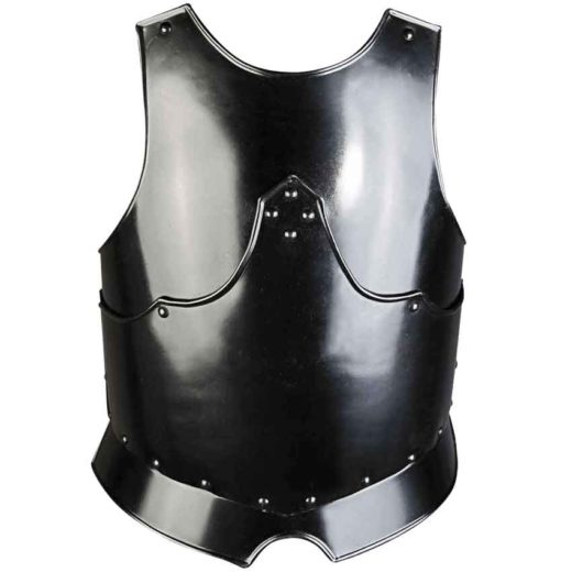 Blackened Gustav Breastplate - MY100395 - Medieval Collectibles