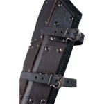 Quintus Leather Greaves - Premium Version - MY100797 - Medieval ...