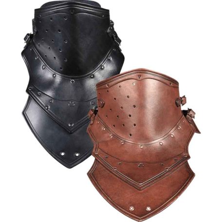 Luthor Leather Gorget - MY100867 - Medieval Collectibles