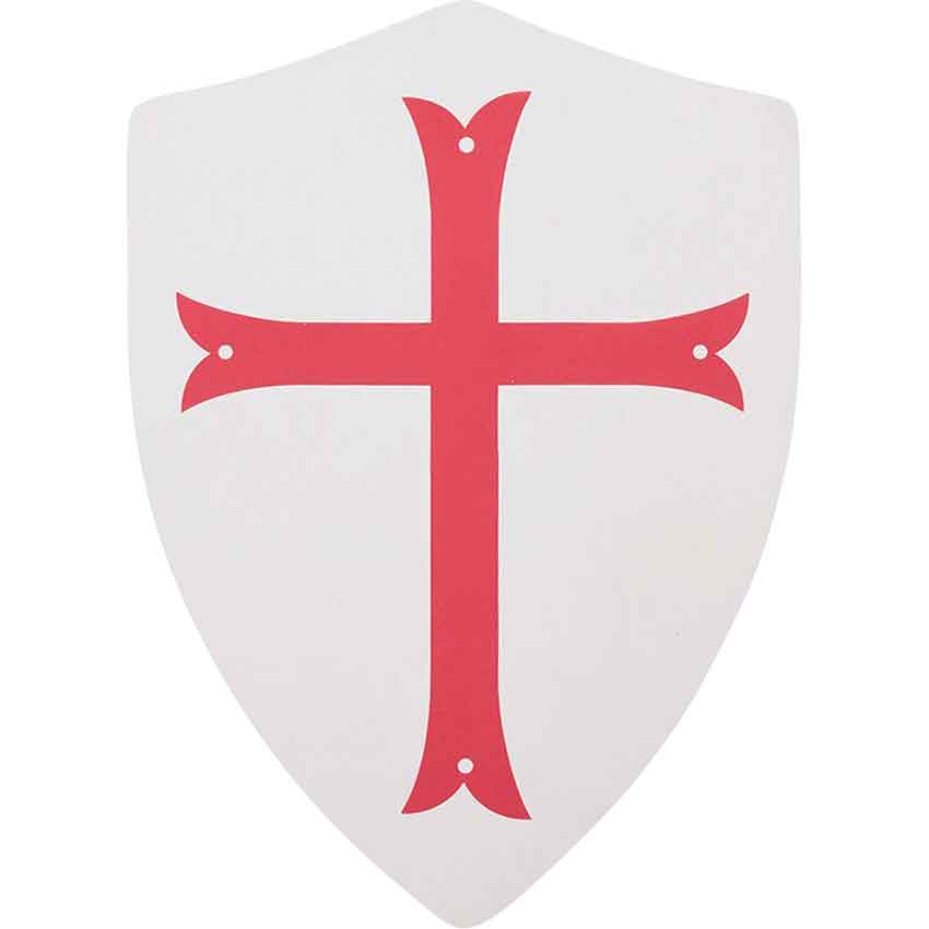 Knight Templar Foam Heater Shield - NP-G-SH05 - Medieval Collectibles