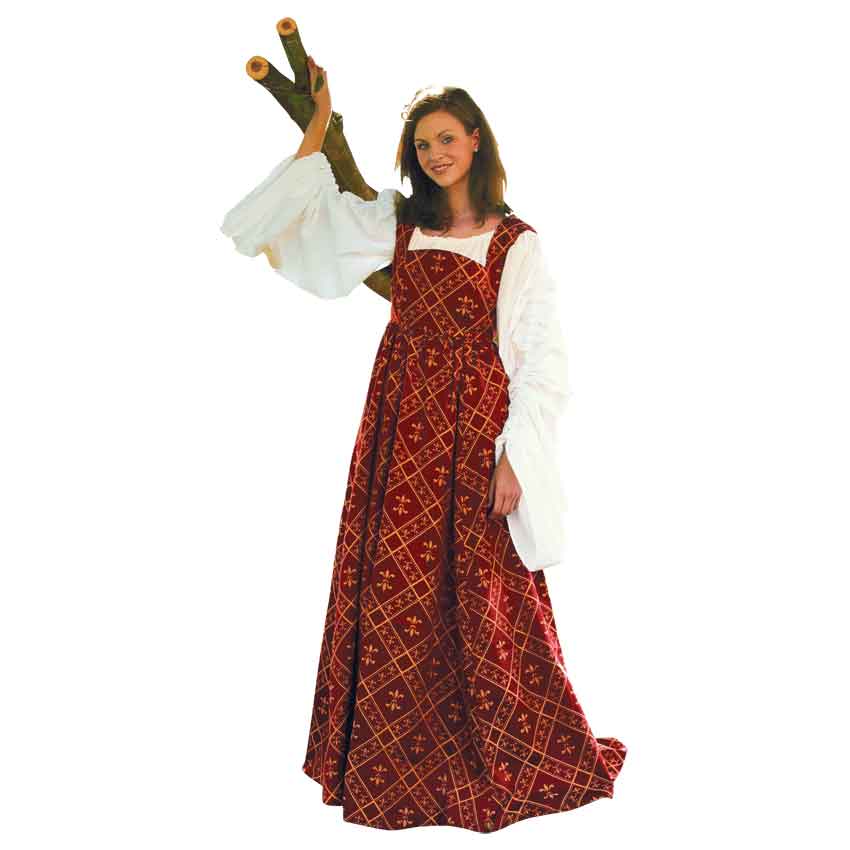 Fleur-de-Lis Womens Medieval Outfit - Medieval Collectibles