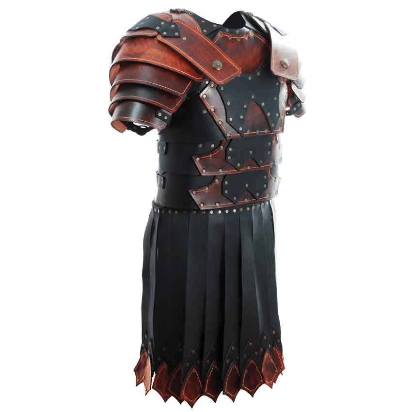 Praetorian Leather Battle Armor Set - RT-207 - Medieval Collectibles