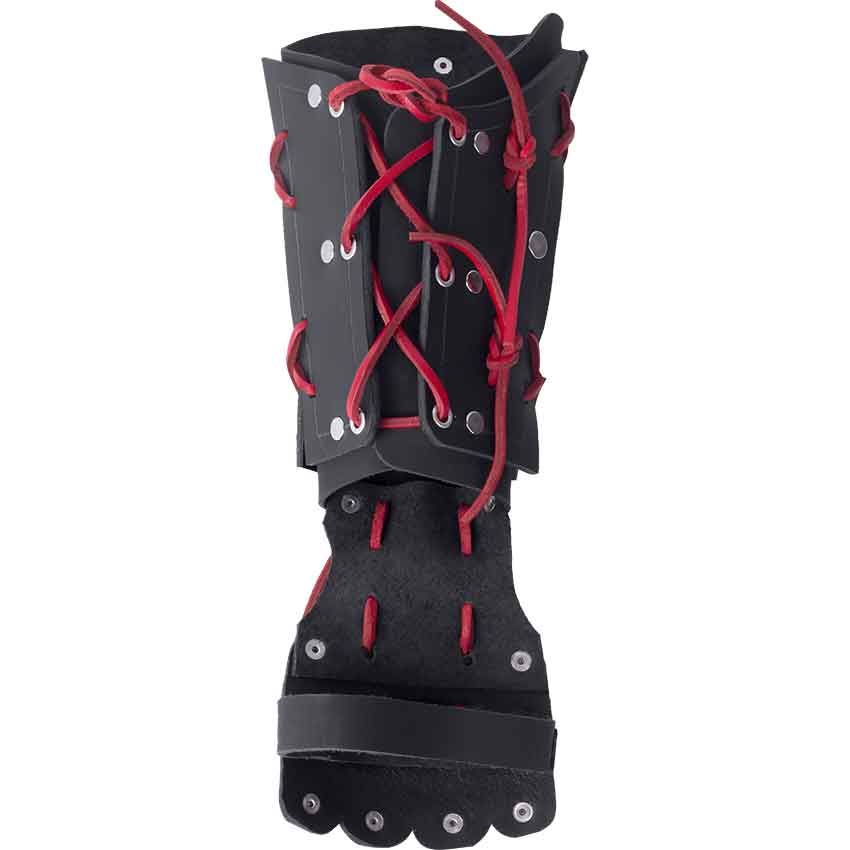 BRACERS - SAMURAI BLACK/RED