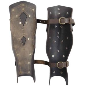 Mercenary Leather Greaves - RT-237 - Medieval Collectibles