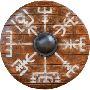 Iarla Viking LARP Shield - Vegvisir