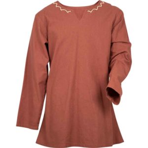 Long Sleeve Medieval Tunic - Ecru