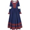 Side Laced Medieval Maiden Dress - MCI-626 - Medieval Collectibles