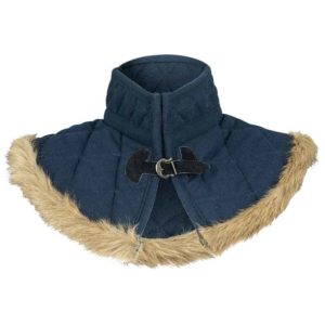 Nimue Fur Lined Wool Gorget