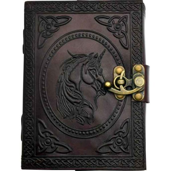 Unicorn Leather Embossed Journal