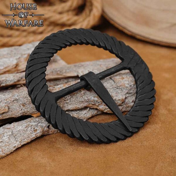 3 Inch Twisted Iron Round Buckle