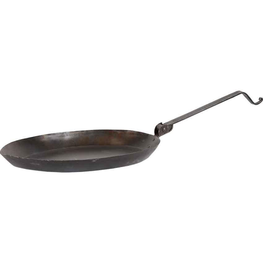 Large Cooking Pan with Folding Handle